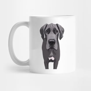 Cute Great Dane Drawing Mug